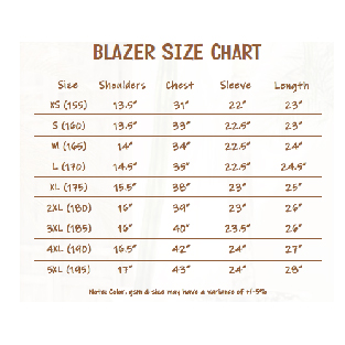 BLAZER SIZE-01